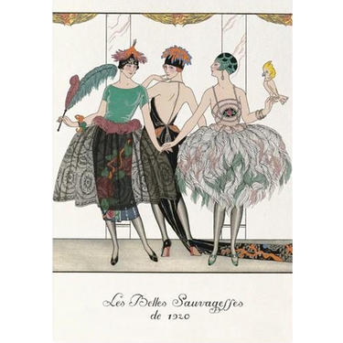 Poster "Les Belles Sauvagesses De 1920"