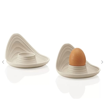 Set of 2 Clay Egg cups