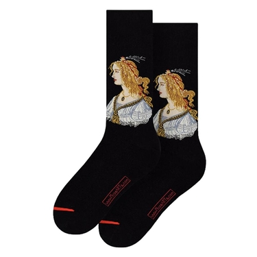 Socks - Portrait of a young woman by Botticelli - 36 - 40