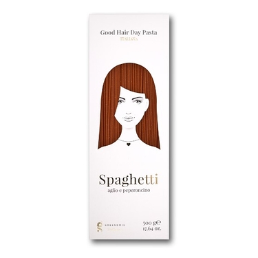 Spaghetti with Peperoncino ink