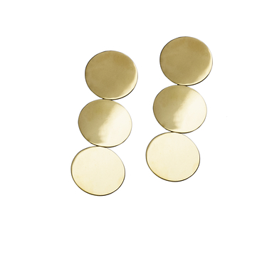 Golden Bounce earrings