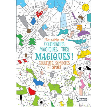 My magic coloring book - Sports