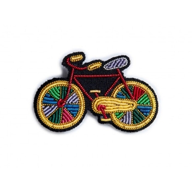 Paradise bicycle brooch