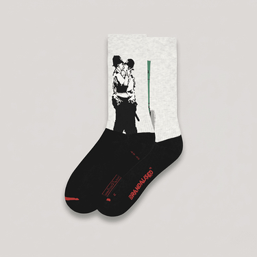 Chaussettes Graffiti Kissing Coppers 40-46