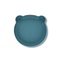 Assiette Ours Silicone Bleu Ciel