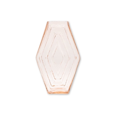 Vase Large Infinite Hexagon Blush Pink