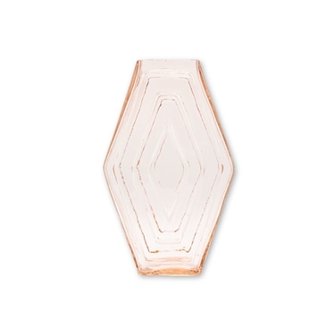 Vase Small Infinite Hexagon Blush Pink