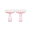Coupe Claude Pink Lot De 2