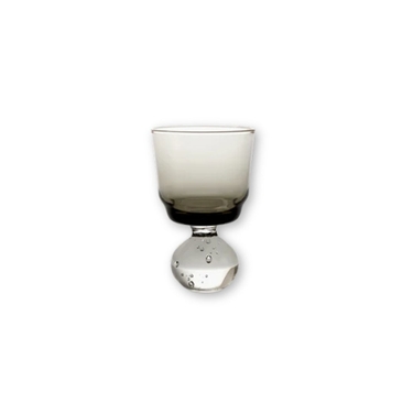 Stem Glass S Smoky Grey Eternal Snow