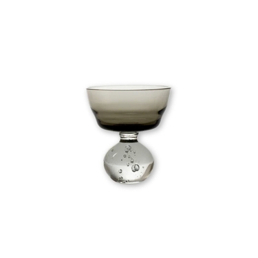 Stem Glass M Smoky Grey Eternal Snow