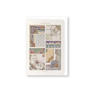 Carte postal A6 Art décoratif moderne