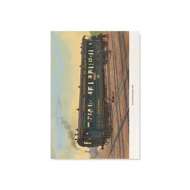 Affiche A4 Le premier Orient-express (1883)
