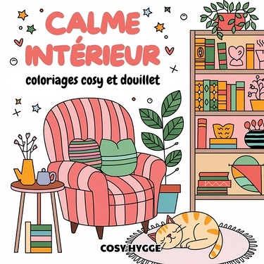 Calme Intérieur&nbsp;: Coloriages cosy et douillet