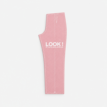 Marque-page Pantalon Rose - Look&nbsp;!