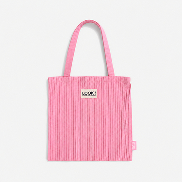 Totebag Coton Rose - Look&nbsp;!