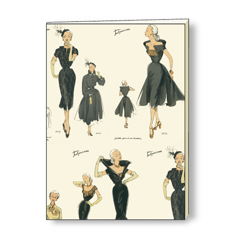 Black Silhouettes Notebook