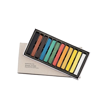 Pastels secs x12