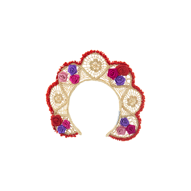 Couronne Rosal White Red Pink Mauve