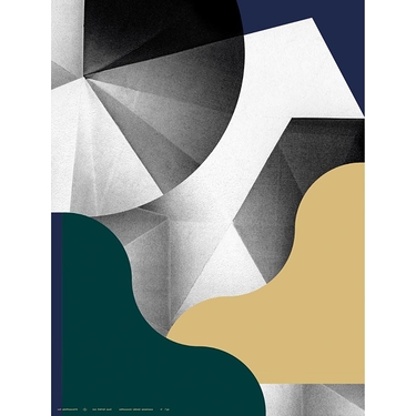 Air Poster 2016 - Les Graphicants - Abstract Geometry 7, 60X80