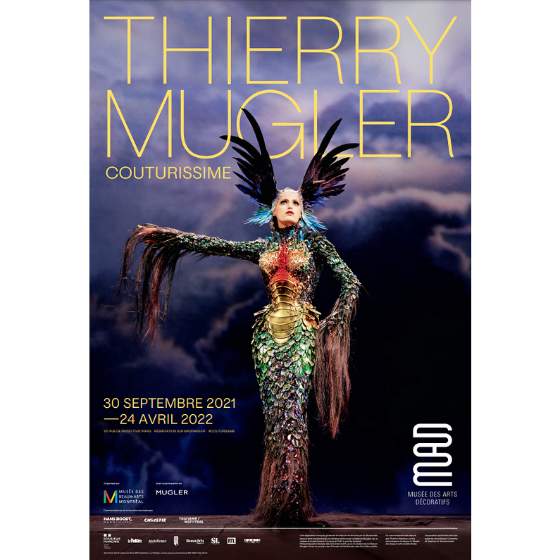 Poster : "Thierry Mugler, Couturissime "