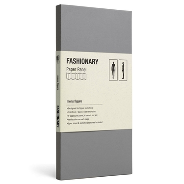 Carnet Fashionary Panel Mens Figure