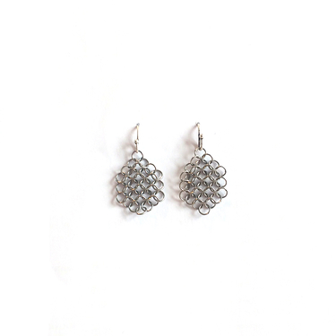 Louison earrings - Silverish
