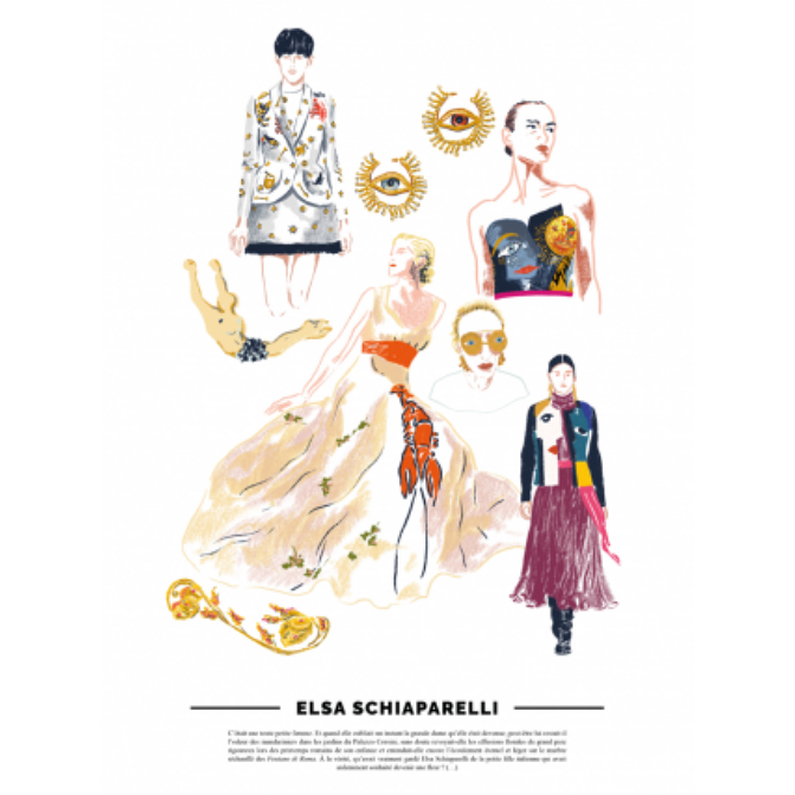 Affiche Elsa Schiaparelli