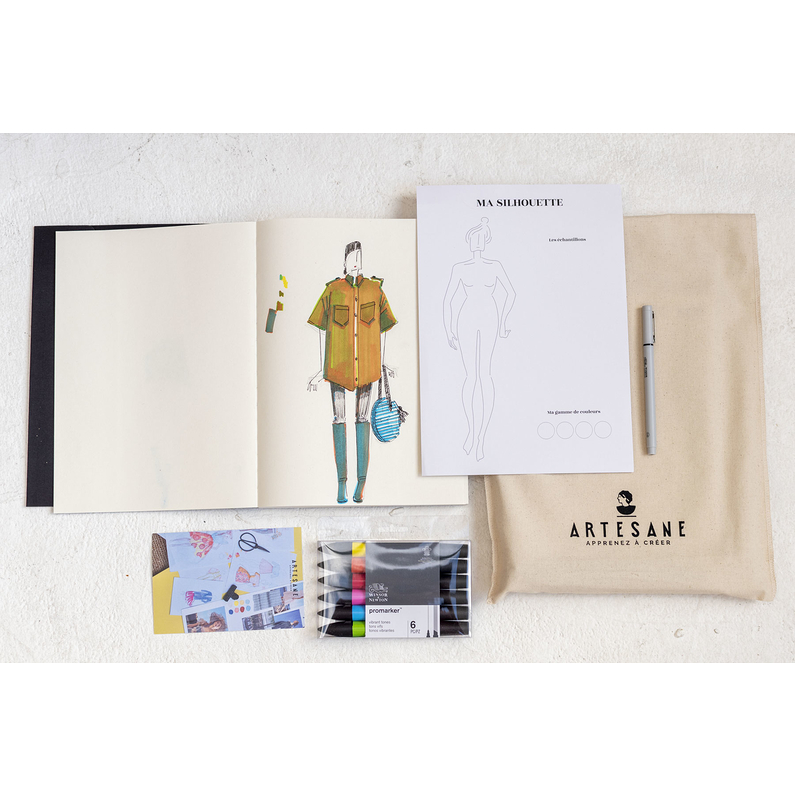 "I Draw my Own Fashion Collection" Kit