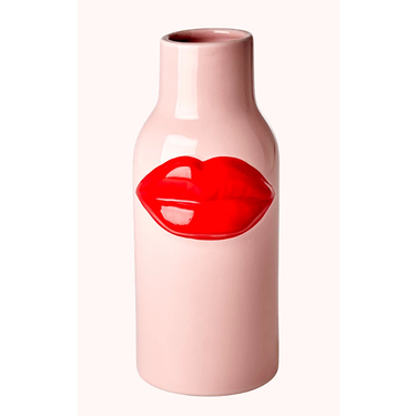 Big Red Mouth Vase