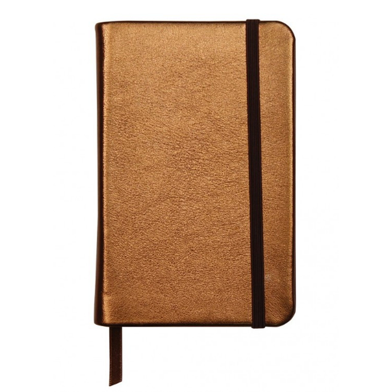 A6 Leather notebook Brown
