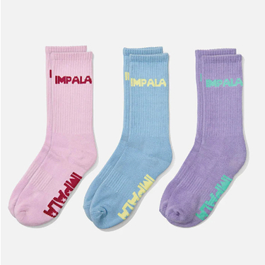 Impala Pastel Socks - Pack of 3