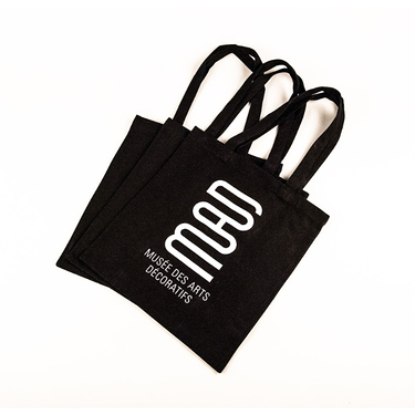 Tote Bag Noir MAD - 100% Coton